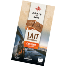 Grain de Sail Milchschokolade mit Karamell und Fleur de Sel 100 gr